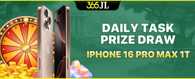 Daily task prize draw